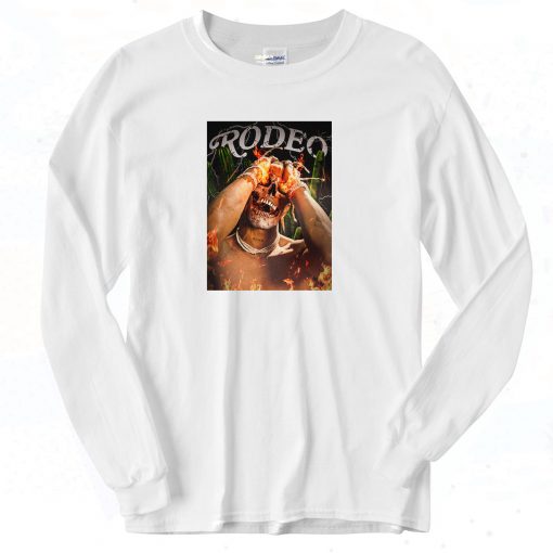 Travis Scott Rodeo Vintage 90s Long Sleeve Shirt