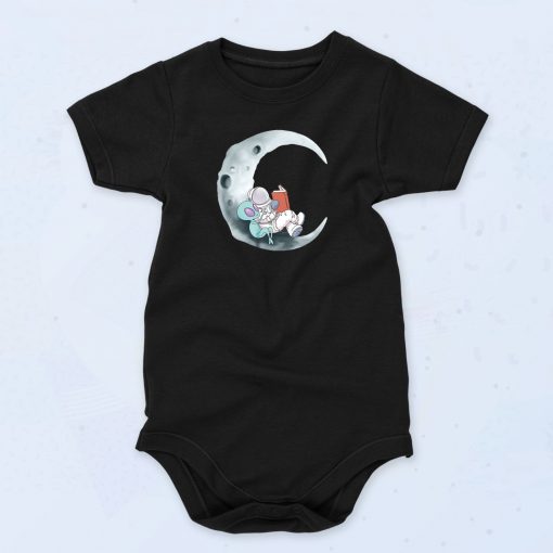 Alien With Astronaut Read Book Baby Onesie