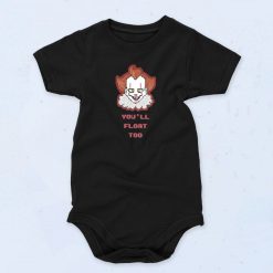 Clown You'll Float Too Unisex Baby Onesie