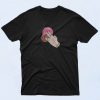 Donuts Two In The Finger Fashionable T Shirt