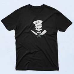 Head Chef Skull Fashionable T Shirt