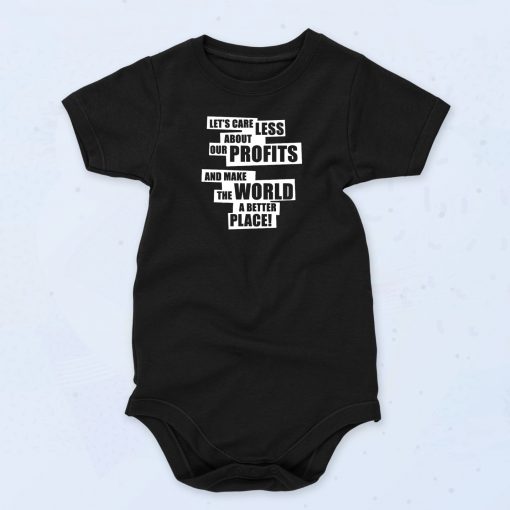 Let's Care Less Unisex Baby Onesie