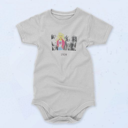 Logo Barbie Unisex Baby Onesie