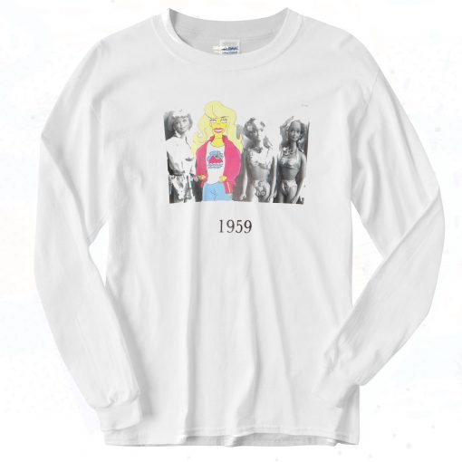 Logo Barbie Vintage 90s Long Sleeve Shirt