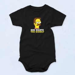 Ned Flanders She Wants the Diddly Unisex Baby Onesie