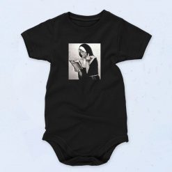 Nun Middle Finger Unisex Baby Onesie