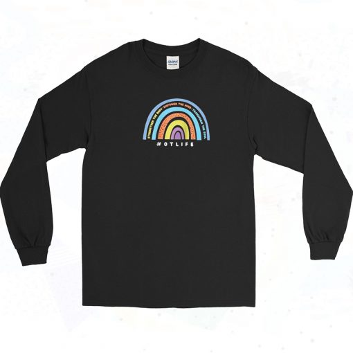 OT Life Rainbow Vintage Long Sleeve Shirt