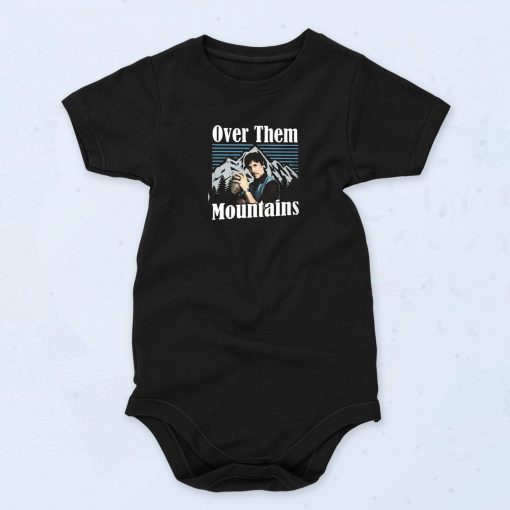 Over Them Mountains Unisex Baby Onesie