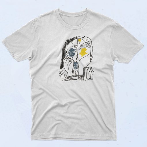 Pablo Picasso The Kiss Funny Graphic T Shirt