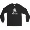 Pi rate Science Vintage Long Sleeve Shirt