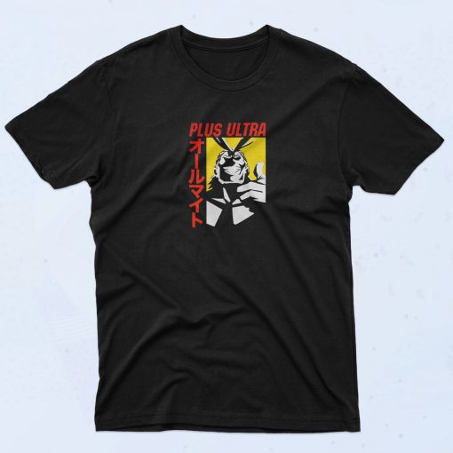 Plus Ultra All Might My Hero Fashionable T Shirt