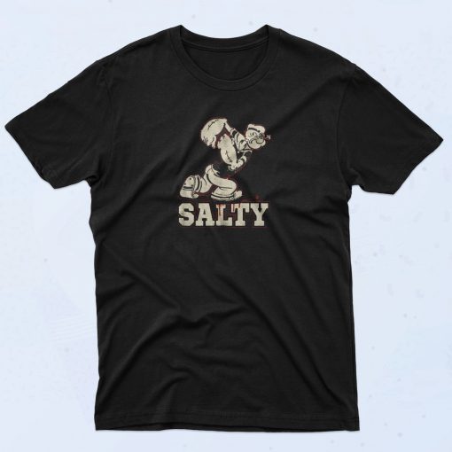 Popeye Cartoon Salty Fashionable T Shirt