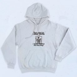 Skull Hate People Hoodie