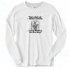 Skull Hate People Vintage Long Sleeve Shirt