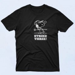 Snoopy Strike Three Fashionable T Shirt