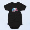 Usa Graffiti Unisex Baby Onesie