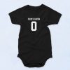 Zero Fucks Given 0 Unisex Baby Onesie