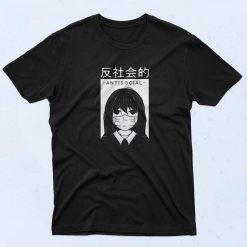 Antisocial Horror Girl Poster T Shirt