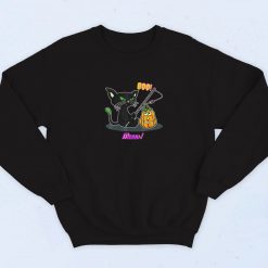 Cat Pumpkin Boo Graphic Sweatshirt