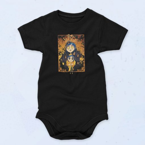 Coraline Happy Halloween Unisex Baby Onesie