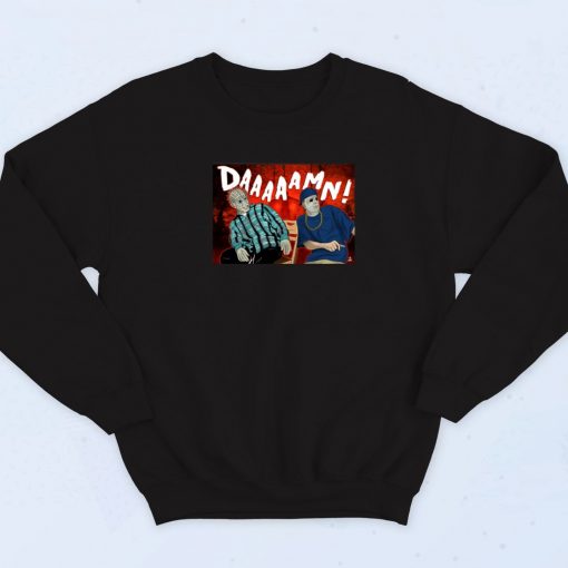 Daaaaamn Friday the 13th Horror Sweatshirt