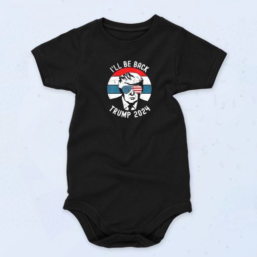 Donald Trump Will be Back Unisex Baby Onesie