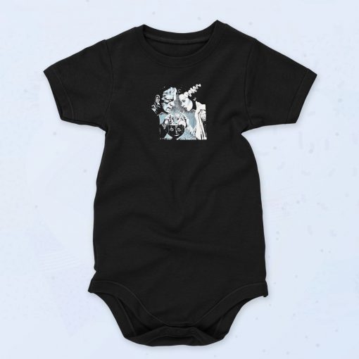 FRANKENSTEIN Bride Horror Monster Baby Onesie