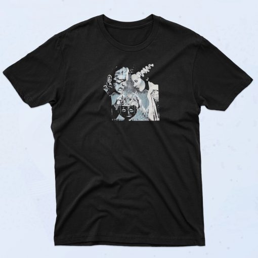 FRANKENSTEIN Bride Horror Monster Graphic T Shirt