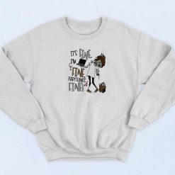 Fine Zombie Teacher Quotes Sweatshirt