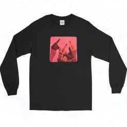 Finger Fuck Poster Long Sleeve Shirt