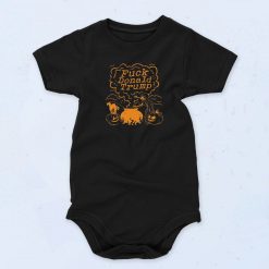 Fuck Donald Trump Witch Unisex Baby Onesie