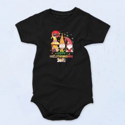 Gnome Hallothanksmas Unisex Baby Onesie