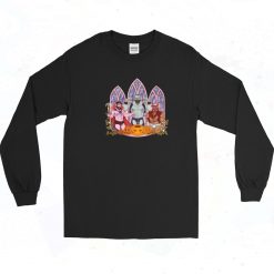 Halloween Bears Monsters Cartoon Long Sleeve Shirt