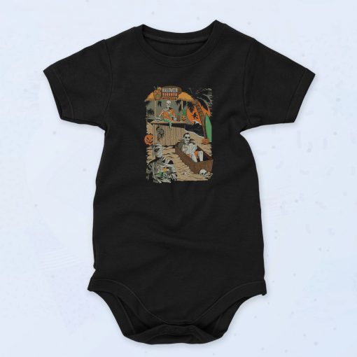 Halloween Forever Tiki Bar Baby Onesie