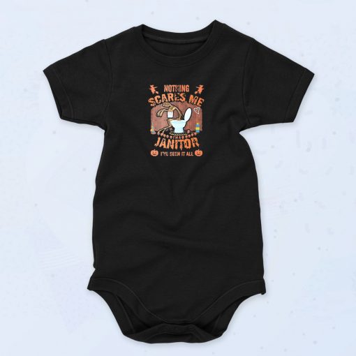 Halloween Janitor Unisex Baby Onesie