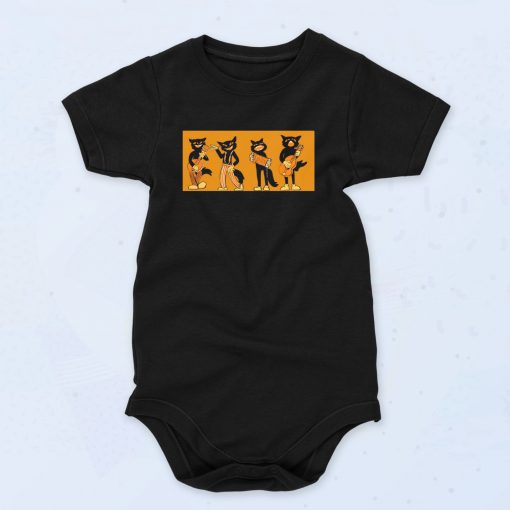 Halloween Jazz Cats Unisex Baby Onesie