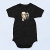 Michael Myers and Jason Voorhees Face Baby Onesie