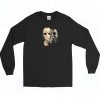 Michael Myers and Jason Voorhees Face Halloween Long Sleeve Shirt