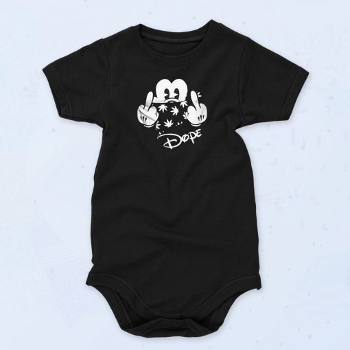 Mickey Mouse Swag Dope Unisex Baby Onesie