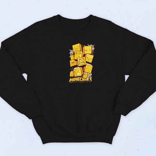 Minecraft Pumpkin Funny Sweatshirt