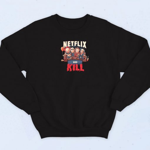 Netflix and Kill Graphic Sweatshirt