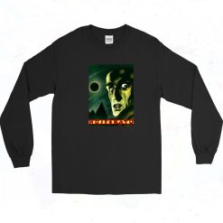 Nosferatu Vampire Halloween Vintage Long Sleeve Shirt