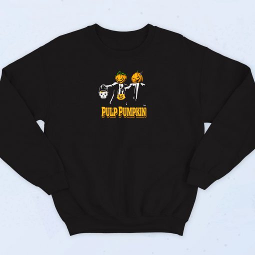 Pulp Pumpkin Halloween Sweatshirt