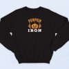 Pumpkin Iron Halloween Classic Sweatshirt