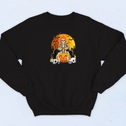 Skeleton Gamer Halloween Sweatshirt