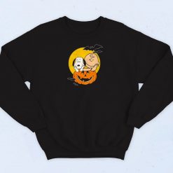 Snoopy And Charlie Brown Pumpkin Funny Sweatshirt