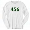 Squid Game 456 Gi Hun Vintage Long Sleeve Shirt