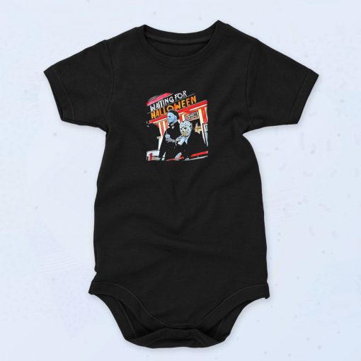 Waiting for Halloween Casual Baby Onesie