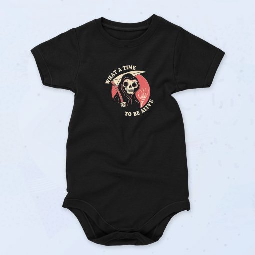 What A Time To Be Alive Unisex Baby Onesie