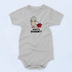 Whats Shakin Food Pun Unisex Baby Onesie